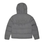 Kurtka Zimowa Trapstar Decoded 2.0 Hooded Puffer Grey BACK
