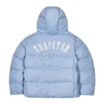 Kurtka Zimowa Trapstar Irongate Arch Puffer Light Blue Back side