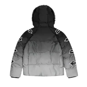 Kurtka Zimowa Trapstar Irongate Sleeve Puffer Black Gradient