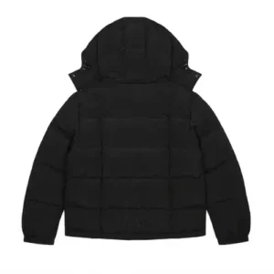 Kurtka Zimowa Trapstar Irongate Detachable Hooded Puffer Jacket Black Infrared