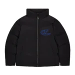 Kurtka Zimowa Trapstar Hyperdrive Puffer Jacket Black / Blue Front