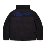 Kurtka Zimowa Trapstar Hyperdrive Puffer Jacket Black / Blue Back