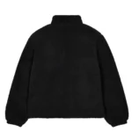 Kurtka Z Futerkiem Trapstar Foundation Borg Jacket Black back