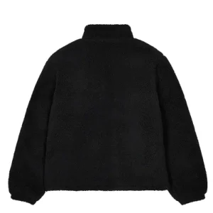 Kurtka Z Futerkiem Trapstar Foundation Borg Jacket Black back