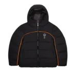 Kurtka Zimowa Trapstar Irongate Arch Pipping Puffer Black/Orange Front
