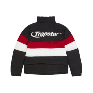 Black Red Trapstar Jacket Back