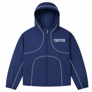 Blue Puffer Jacket Trapstar f