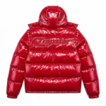 Irongate Detachable Hooded Puffer Jacket Trapstar Red b