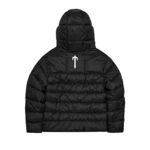 Kurtka Zimowa Trapstar It’s Secret Hooded Puffer – Black back