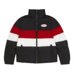 Black Red Kurtka Jacket
