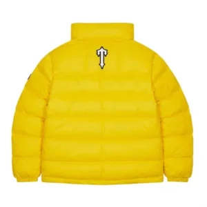 Kurtka Zimowa Trapstar It’s a Secret Puffer Yellow Back