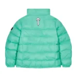 Trapstar It's A Secret Winter Jacket Teal Back