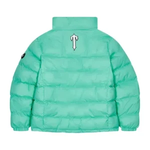 Trapstar It's A Secret Winter Jacket Teal Back