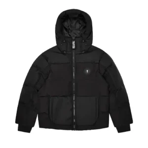 Kurtka Zimowa Trapstar Decoded Puffer Black Front