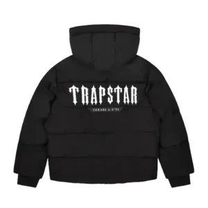 Kurtka Zimowa Trapstar Decoded Puffer Black Back