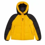 Trapstar Irongrate Arch Puffer Jacket AW23 - Yellow / Black