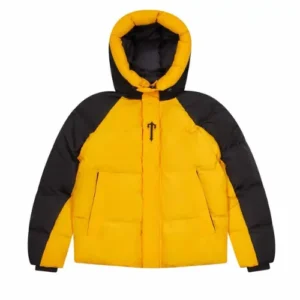 Trapstar Irongrate Arch Puffer Jacket AW23 - Yellow / Black