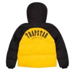 Trapstar Irongrate Arch Puffer Jacket AW23 - Yellow / Black