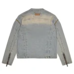 trapstar denim jacket blue b