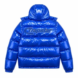 trapstar jacket shiny b