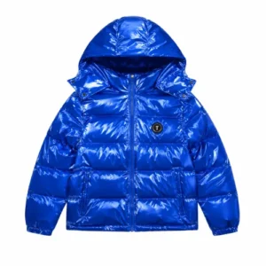 trapstar jacket shiny f