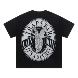 Czarna koszulka Trapstar Allegiance b