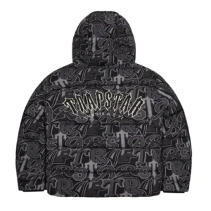 Trapstar Irongate Arch Wildcard Puffer Black b