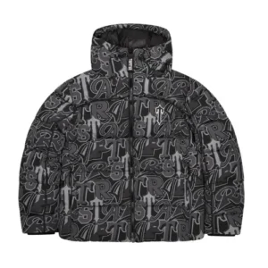 Trapstar Irongate Arch Wildcard Puffer Czarny f