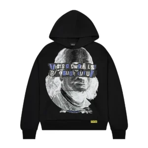 Trapstar X Cough Syrup Benjamin Franklin sweatshirt