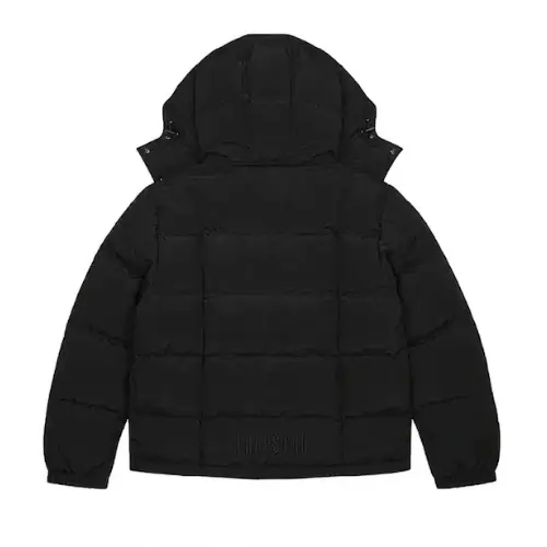 Kurtka Zimowa Trapstar Irongate Detachable Hooded Puffer Jacket Black Infrared