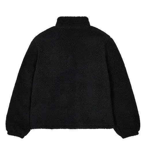 Kurtka Z Futerkiem Trapstar Foundation Borg Jacket Black back