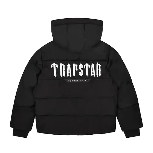 Kurtka Zimowa Trapstar Decoded Puffer Black Back
