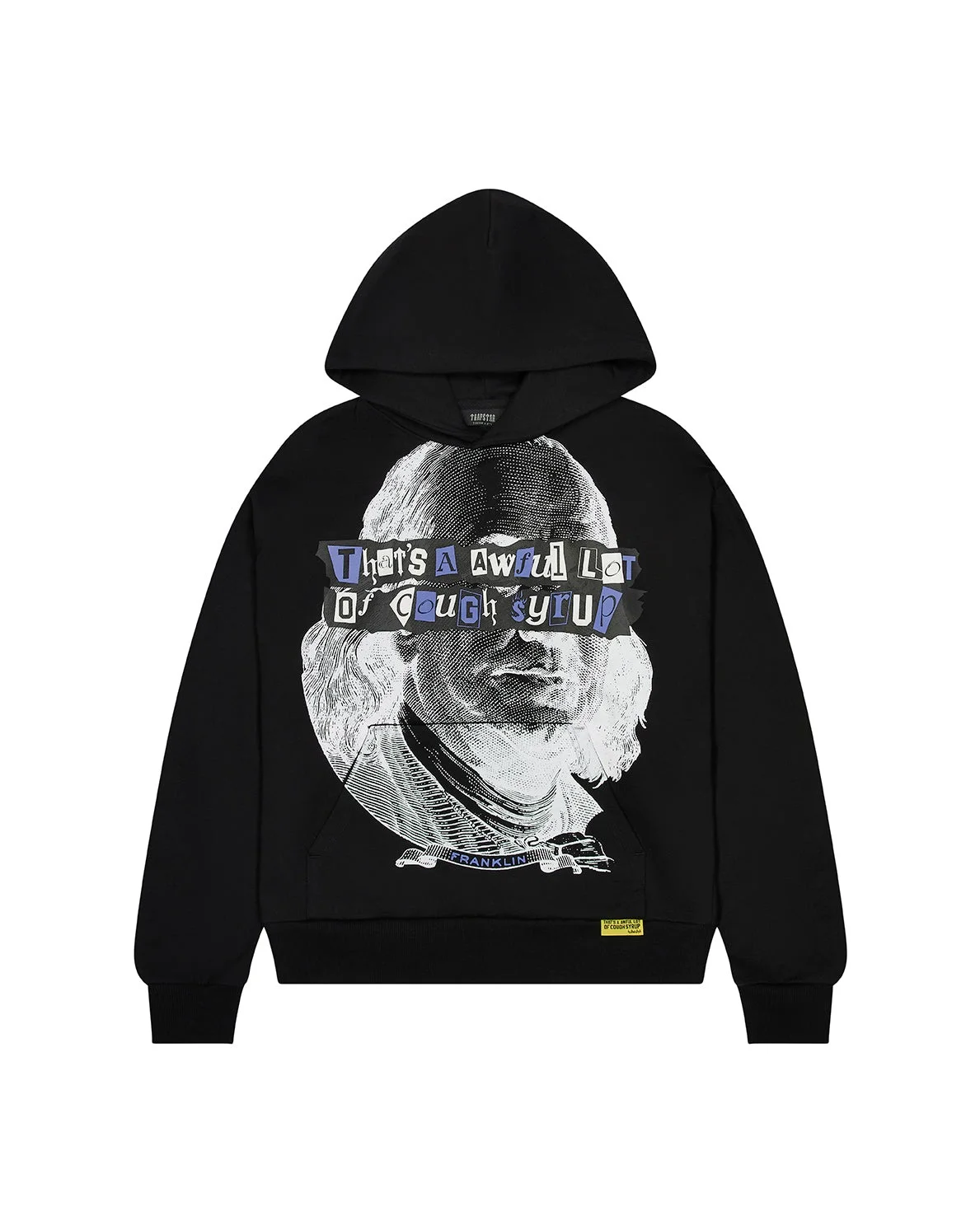 Trapstar X Cough Syrup Benjamin Franklin sweatshirt Trapstar X Cough Syrup Benjamin Franklin sweatshirt